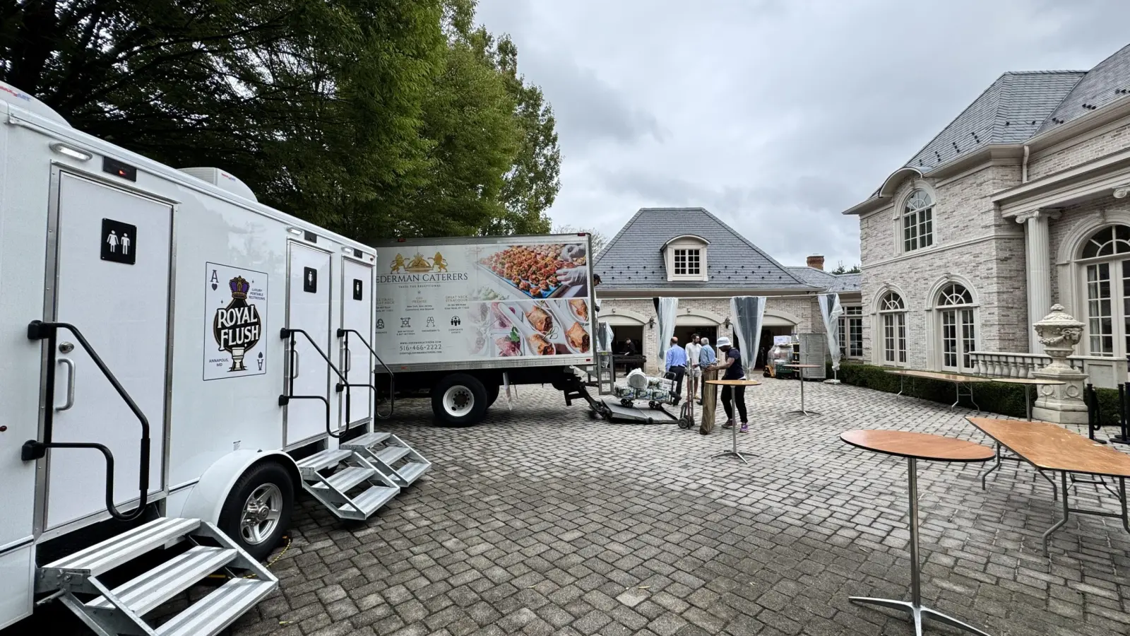 Portable bathroom rental for government projects in Maryland
